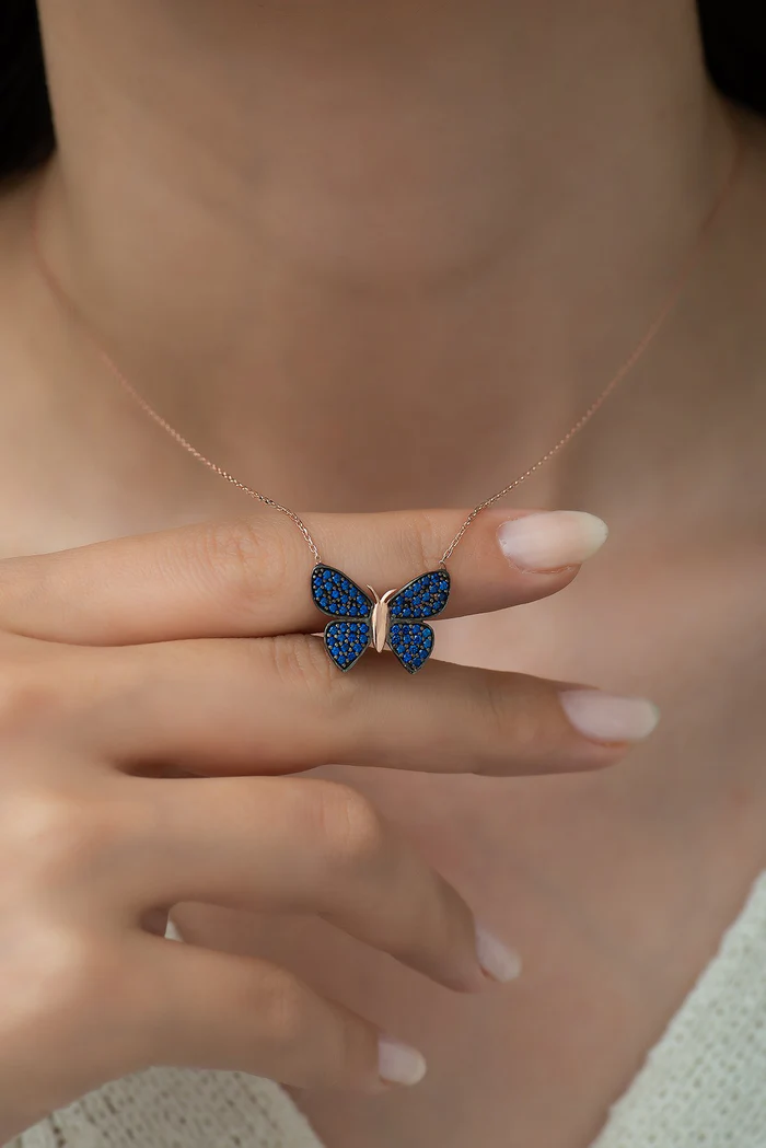 Butterfly Necklace silver